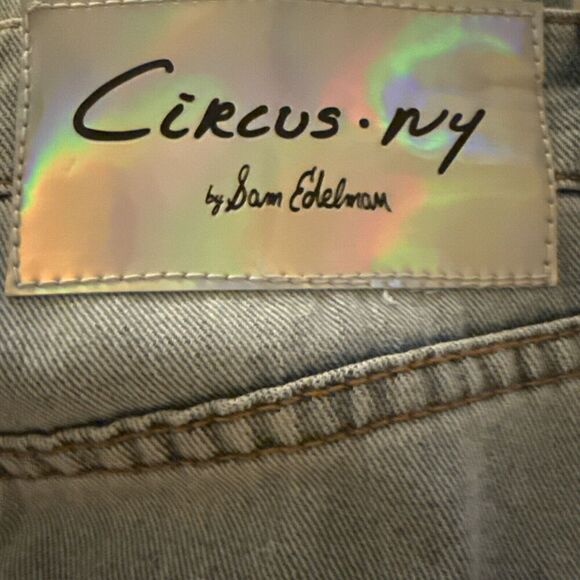 Circus NY Sam Edelman Size 26 Denim Jean Maxi Skirt Blue Calliope Back Slit‎ NEW - Picture 11 of 15